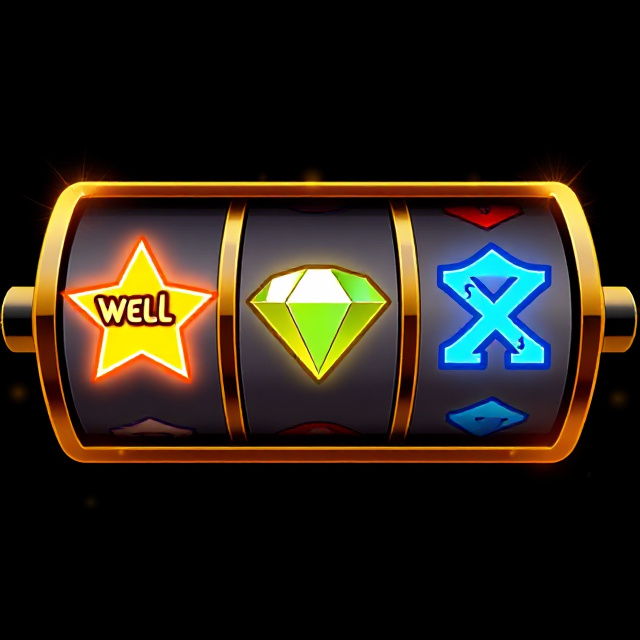 Slot reels showing wild, scatter and multiplier symbols