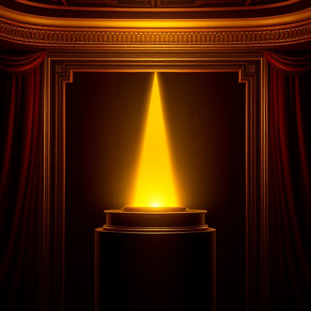 Glowing beacon light representing awareness