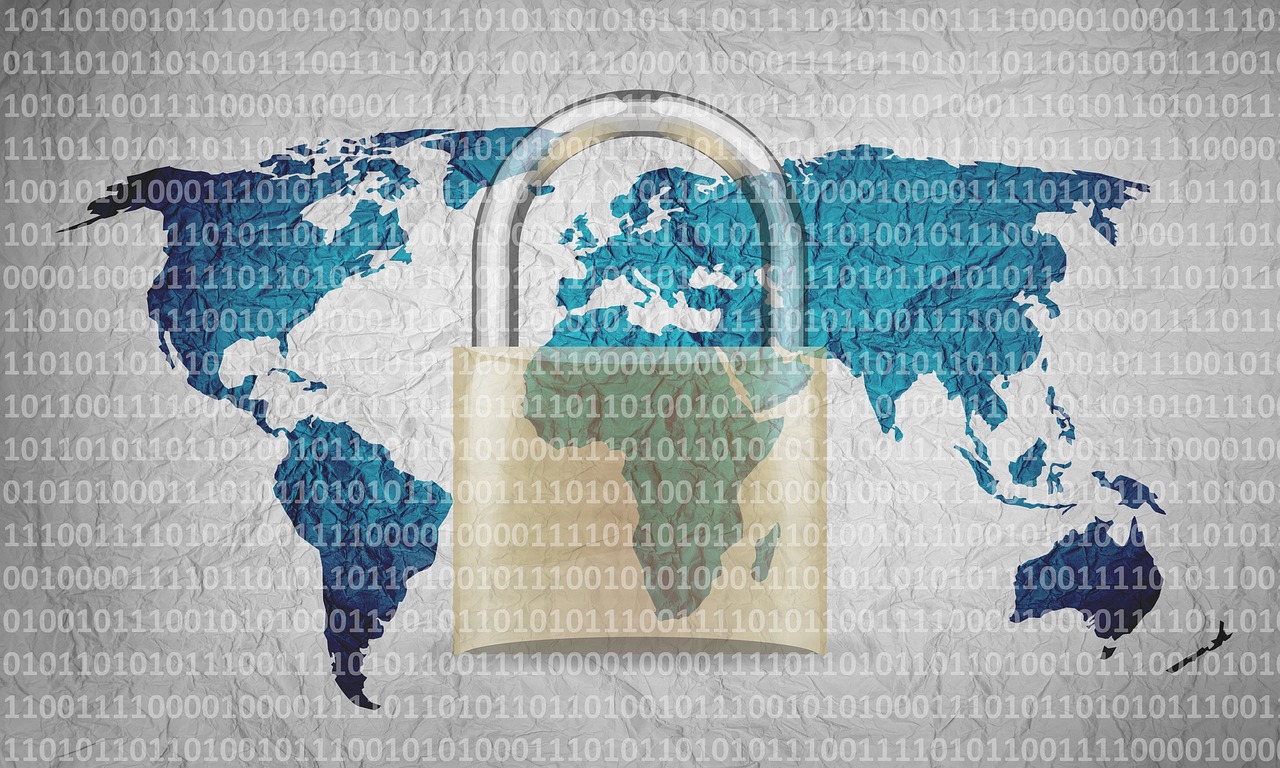 Padlock and firewall concept representing account security